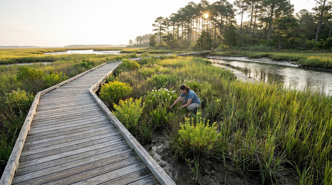 Maintaining Your Coastal Marsh Garden